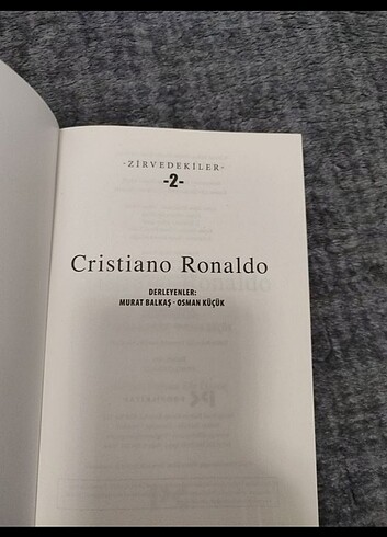  Beden Renk Cristiano Ronaldo görselli okuma kitabı sağlam bi sıkıntısı yok