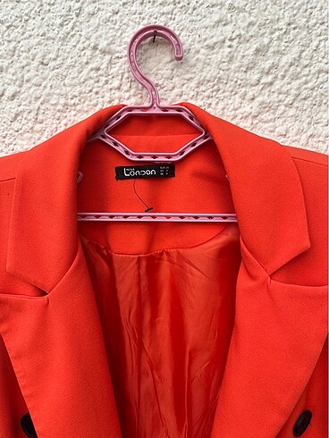 36 Beden Turuncu blazer ceket