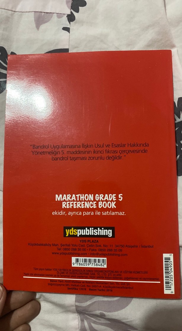 YDS Publishing 5. Sınıf Kelime Bankası Kitabı - Görsel 2