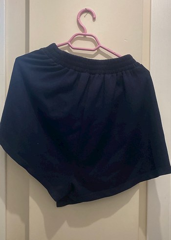 Drapeli lacivert Midi Kadın şort Etek - Görsel 4