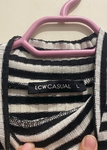 Kadın çizgili bluz - Görsel 3