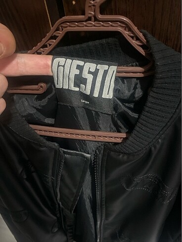 l Beden Giesto deri ceket (bomber)