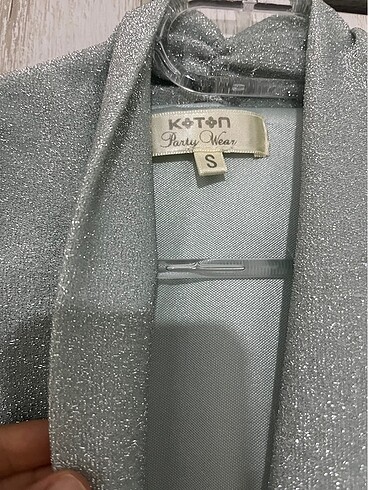 s Beden Simli koton marka elbise