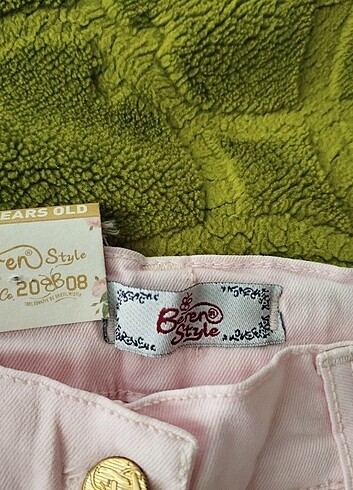 24-36 Ay Beden pembe Renk Kız çocuk 3 yaş pantalon