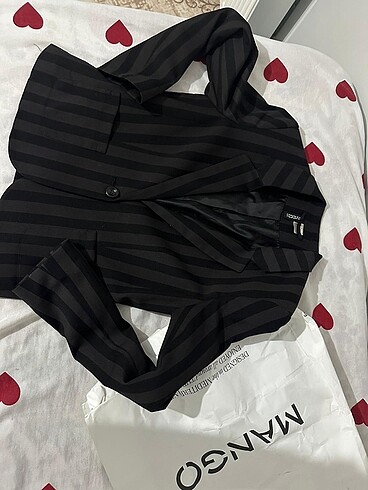 H&M Hm kumaş blazer ceket