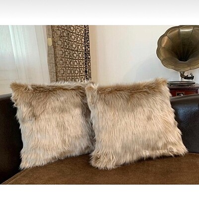 Peluş kırlent kılıfı