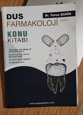 Dus akademisi farmakoloji konu kitabi yavuz şahin