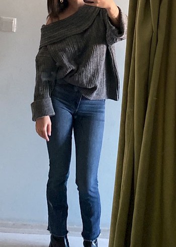 MAVİ straigt fit yuksek bel jean - Görsel 2