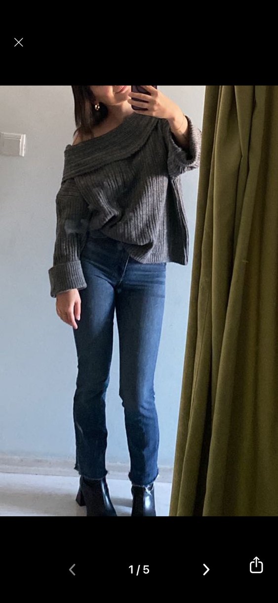 MAVİ straigt fit yuksek bel jean - Görsel 2