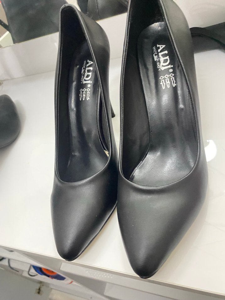 Siyah kadın stiletto - Görsel 2
