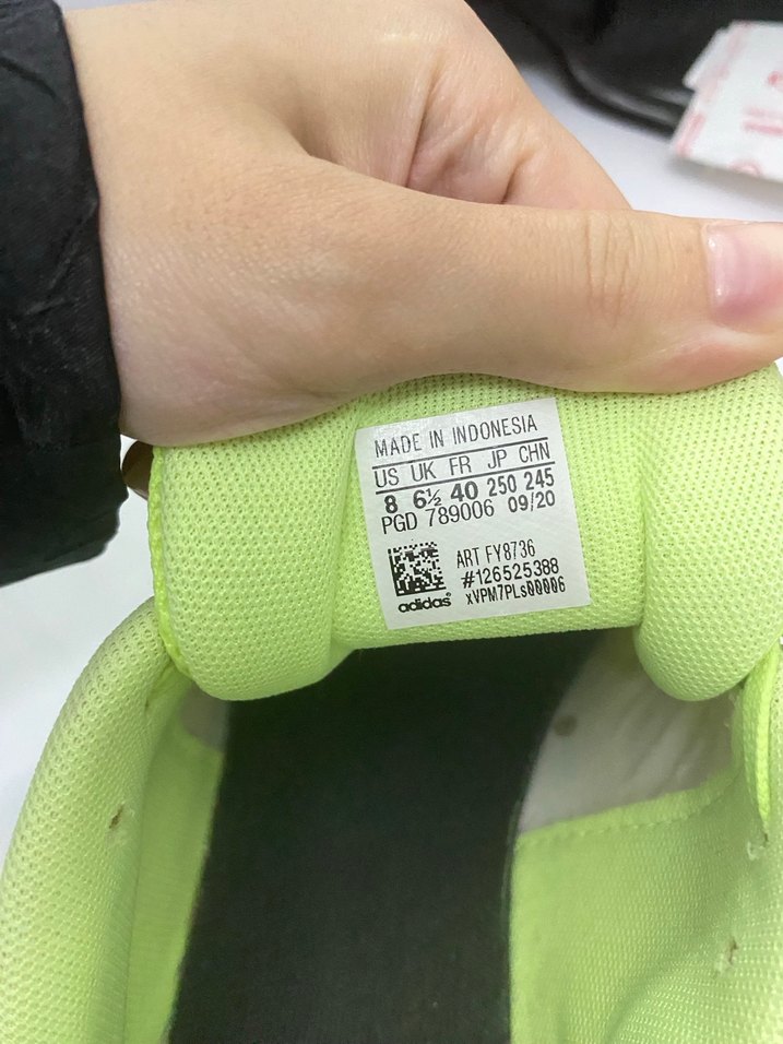 Adidas Sarı Kadın Spor Ayakkabı Velcro Bağcıklı - Görsel 2