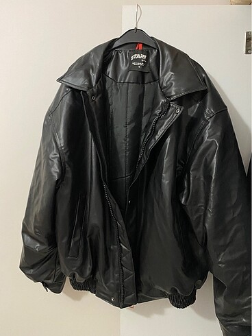 Siyah Deri Mont Ceket FLAW WEAR