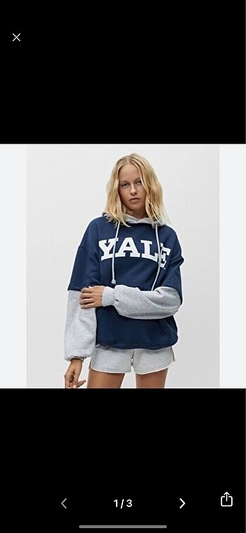 pull and bear kolej sweatshirt