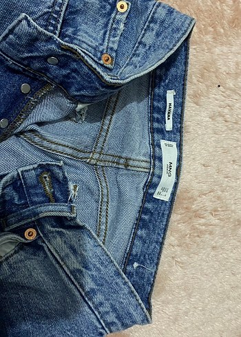 Kürklü Gri Kadın Denim Pantolon - Görsel 3