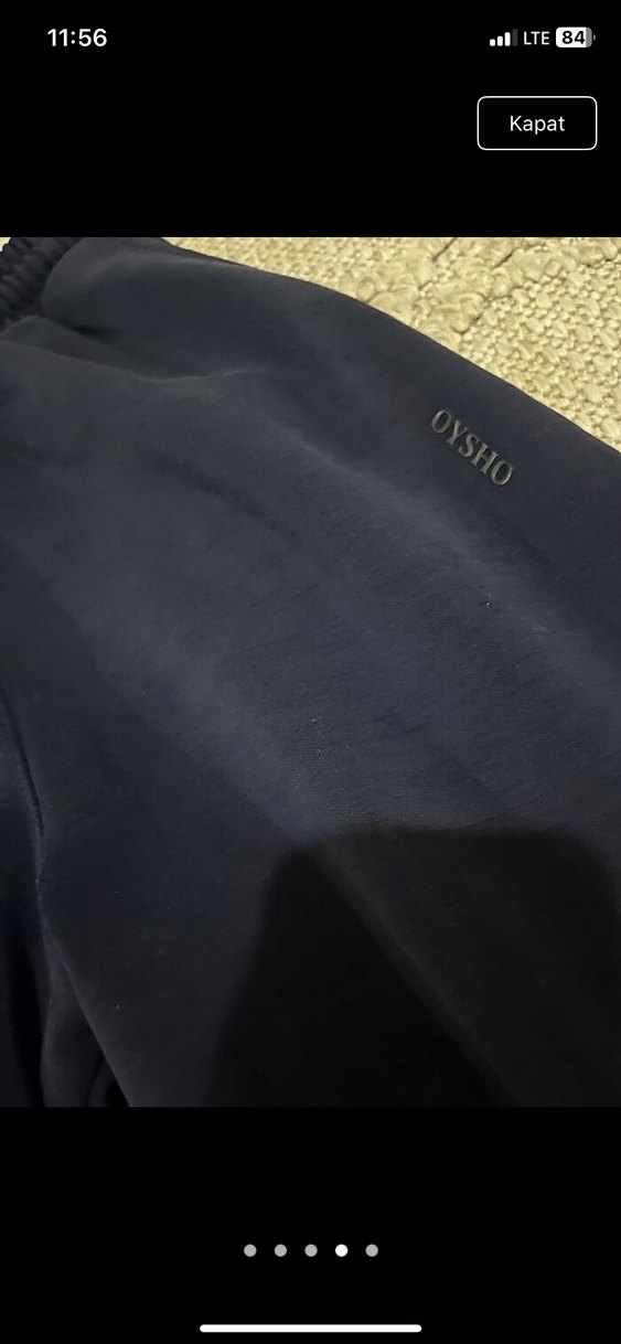 Lacivert Kadın Rahat Kesim Eşofman Altı - Görsel 4