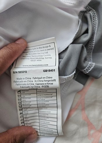 MCLAREN MERCEDES F1 t-shirt - Görsel 3