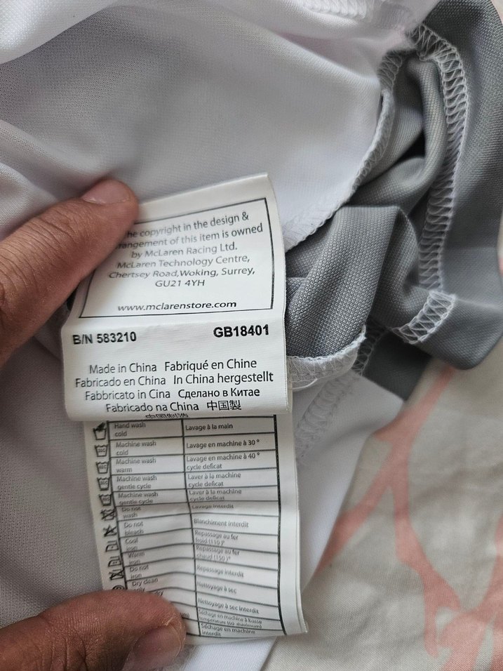 MCLAREN MERCEDES F1 t-shirt - Görsel 3