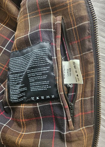 BARBOUR YAĞLI DERİ MONT - Görsel 8