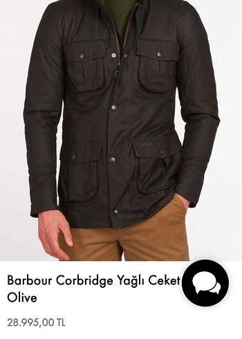 BARBOUR YAĞLI DERİ MONT - Görsel 6