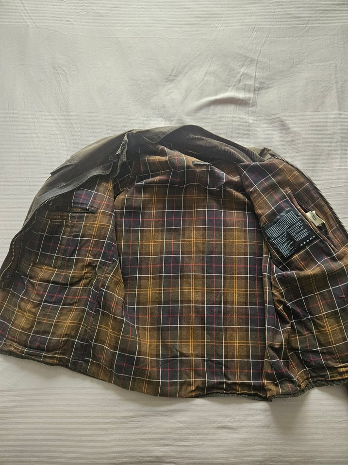 BARBOUR YAĞLI DERİ MONT - Görsel 3