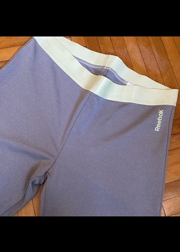 Reebok Gri Elastik Bel Midi Hamile Şortu - Görsel 3