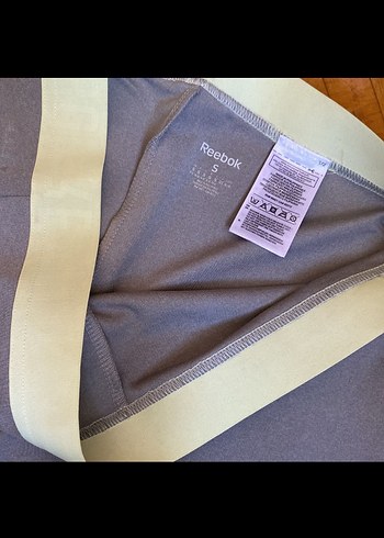 Reebok Gri Elastik Bel Midi Hamile Şortu - Görsel 4