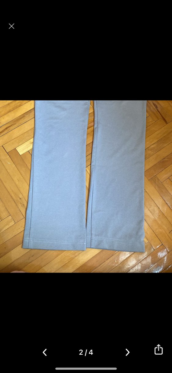 Reebok Gri Elastik Bel Midi Hamile Şortu - Görsel 2