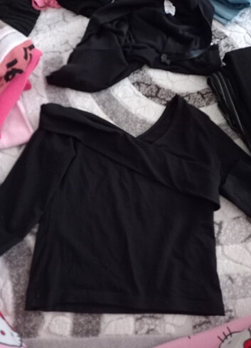 trendyolmilla omzu açık crop