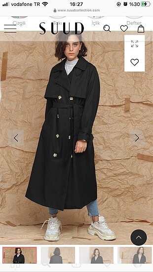 Oversize Trençkot