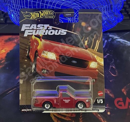 ford f150 fast and furıous kapalı kutu hasarsız brian hotwheels 