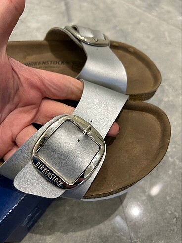 40 Beden beyaz Renk Birkenstock Madrid Terlik 40No