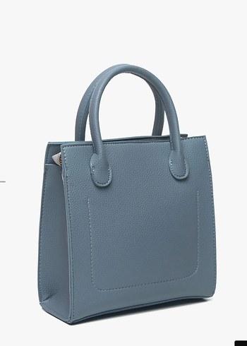 Koton Mavi Suni Deri Minimalist Kadın Çanta - Görsel 7