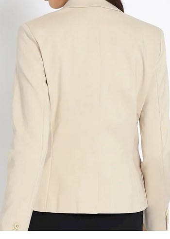 Mango Bej Kadın Ofis Blazeri - Görsel 2