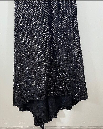 Payetli Abiye Elbise - Görsel 6