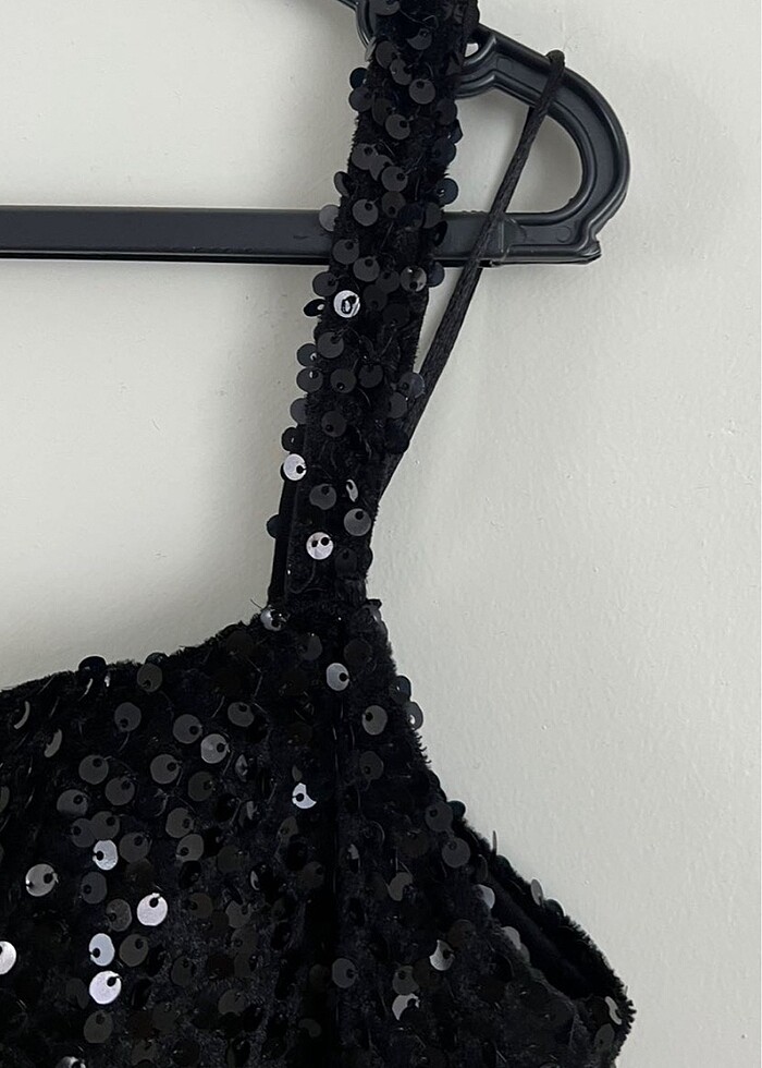 Payetli Abiye Elbise - Görsel 5