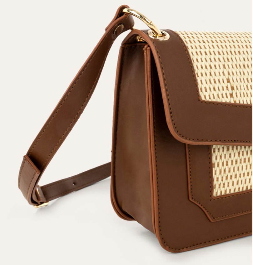 Mudo Kahverengi  Hasır Kadın Çanta - Görsel 3