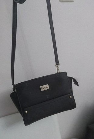 pierre cardin siyah çanta