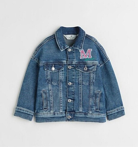 9 Yaş Beden mavi Renk H&M Jean Ceket