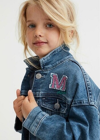 9 Yaş Beden H&M Jean Ceket