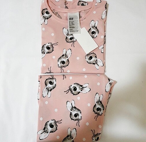 6 Yaş Beden H&M Pijama Tkm