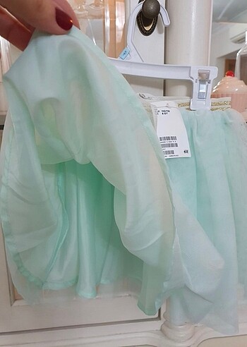 4 Yaş Beden turkuaz Renk H&M Tütü