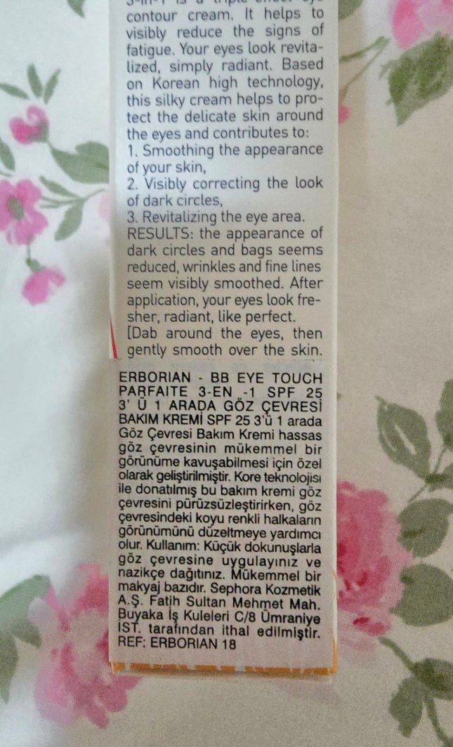 Erborian BB Eye Kapatıcı Krem Beige - Görsel 2