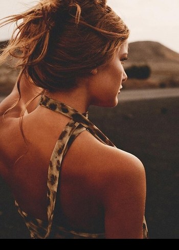 Zara Leopar Desenli Alt Üst Takım - Görsel 4