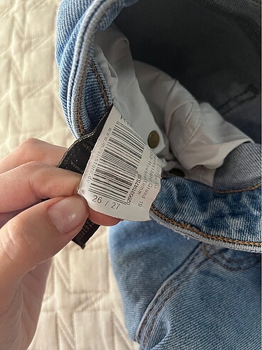 m Beden mavi jean