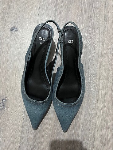 Zara zara denim ayakkabi