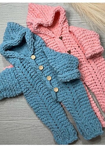 3-6 Ay Beden Puffy bebek tulum