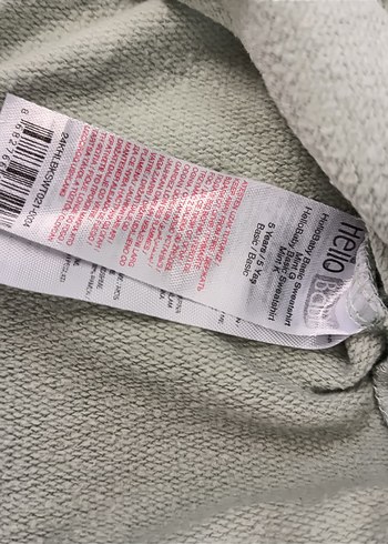 5 Yaş Beden Kız Çocuk Pembe Eşofman Altı ve Baskılı Sweatshirt