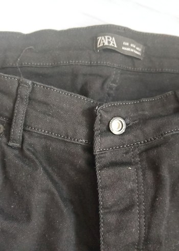 Zara ZARA Siyah Skinny Fit Erkek Jean Pantolon