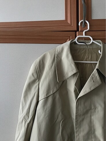 American Vintage Krem Rengi Unisex Vintage Parka