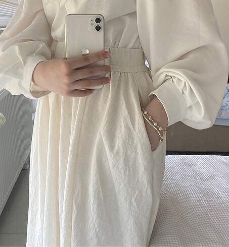 Suud Collection Ceylan otantik keten takım
